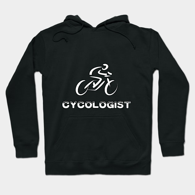 Cycologist - sport bicycle Hoodie by LifeSimpliCity